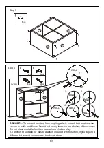 Предварительный просмотр 8 страницы Otto OT4CUBEWE Assembly Instructions Manual