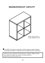 Предварительный просмотр 9 страницы Otto OT4CUBEWE Assembly Instructions Manual