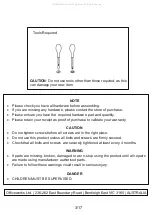 Предварительный просмотр 3 страницы Otto STOCKHOLM OTSTCKHMOB Assembly Instructions Manual