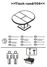 Otto Tisch rund/104 Assembly Instructions Manual preview