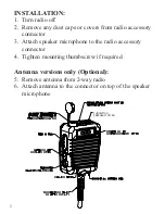 Preview for 2 page of Otto V1-10282 Instruction Manual