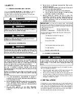 Preview for 3 page of Ouellet Advantage OFEA 000 Series Installation Instructions Manual