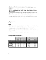 Предварительный просмотр 6 страницы Ouellet CCD12KCHVS-I Owner'S Manual