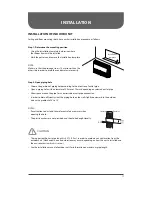 Preview for 17 page of Ouellet FCD09KCHVS-I Owner'S Manual