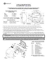 Ouellet XLERATOR XL-W-ECO-120 Installation Instructions предпросмотр