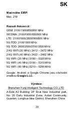 Preview for 20 page of OUKITEL WP13 Quick Start Manual