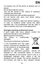 Preview for 36 page of OUKITEL WP13 Quick Start Manual