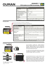 Preview for 4 page of OUMAN GSMMOD11 Manual