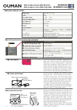 Предварительный просмотр 2 страницы OUMAN GSMMOD8 Quick Start Manual