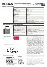 Предварительный просмотр 2 страницы OUMAN GSMMOD9 Quick Start Manual