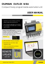 Preview for 1 page of OUMAN OUFLEX M BA User Manual