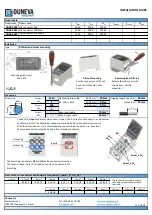 Предварительный просмотр 2 страницы OUNEVA OJL 200 Installation Manual