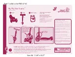 Our Generation By My Side Scooter BD39005 Instructions preview