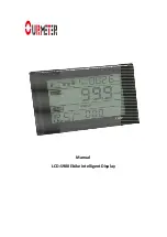 Ourmeter LCD-S900 Manual предпросмотр