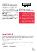 Preview for 51 page of Oursson BL0610G Instruction Manual