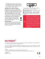 Preview for 31 page of Oursson BL1060HGD Instruction Manual