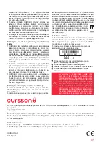 Предварительный просмотр 77 страницы Oursson BM1010 Instruction Manual