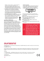 Preview for 10 page of Oursson DH2200D Instruction Manual