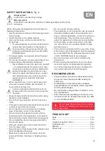 Предварительный просмотр 9 страницы Oursson FE1105D Instruction Manual