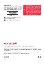 Preview for 14 page of Oursson FE1405D Instruction Manual