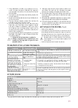 Preview for 21 page of Oursson FE2103D Instruction Manual