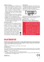 Preview for 43 page of Oursson FE2103D Instruction Manual