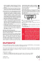 Предварительный просмотр 19 страницы Oursson FE2305D Instruction Manual