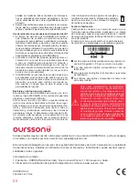 Preview for 20 page of Oursson FZ0805 Instruction Manual