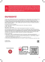 Preview for 23 page of Oursson HB8050 Instruction Manual