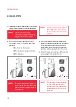 Preview for 14 page of Oursson JM8002 Instruction Manual