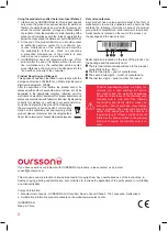 Preview for 8 page of Oursson MF3500D Instruction Manual