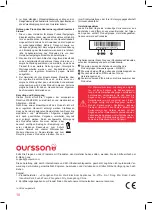 Preview for 10 page of Oursson MM2006 Instruction Manual