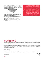 Preview for 58 page of Oursson MO2305 Instruction Manual