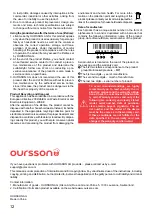 Preview for 12 page of Oursson MP5021SD Instruction Manual