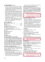 Предварительный просмотр 28 страницы Oursson RF1005 Instruction Manual