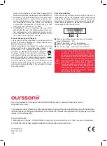 Preview for 10 page of Oursson RF2405 Instruction Manual