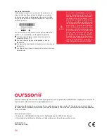 Предварительный просмотр 28 страницы Oursson TP3310PD Instruction Manual