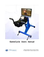 Out-Front GameCycle User Manual preview