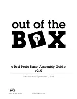 Out of the Box uPad Assembly Manual preview