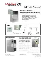 OutBack Power FLEXware MATE3 Installation Instructions preview