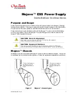 OutBack Power Mojave ESS Installation Instructions Manual preview