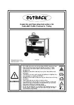 Preview for 1 page of Outback CK578T Assembly And Operating Instructions Manual