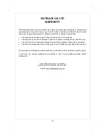 Preview for 15 page of Outback Cook Dome 571 Assembly And Operating Instructions Manual