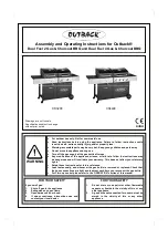 Outback CS4400 Assembly And Operating Instructions Manual preview
