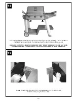 Preview for 12 page of Outback Diamond Hooded Assembly And Operating Instructions Manual