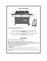 Preview for 21 page of Outback Dual Fuel 2 Assembly And Operating Instructions Manual