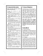 Preview for 10 page of Outback Hunter Plus Assembly And Operating Instructions Manual