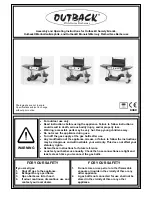 Preview for 1 page of Outback Manhattan/Graphite Assembly And Operating Instructions Manual