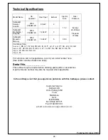 Preview for 24 page of Outback Manhattan/Graphite Assembly And Operating Instructions Manual