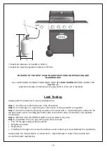 Preview for 15 page of Outback Meteor 4 MS4431H Installation, Assembly And Operating Instructions